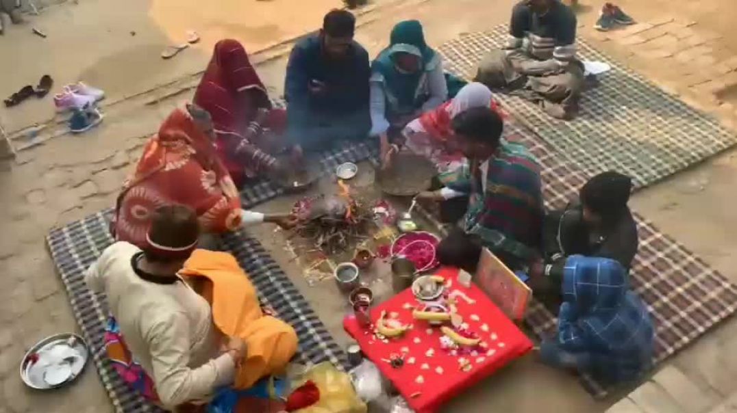 ⁣Aaj ghar me hawan karaya gya 🙏🙏