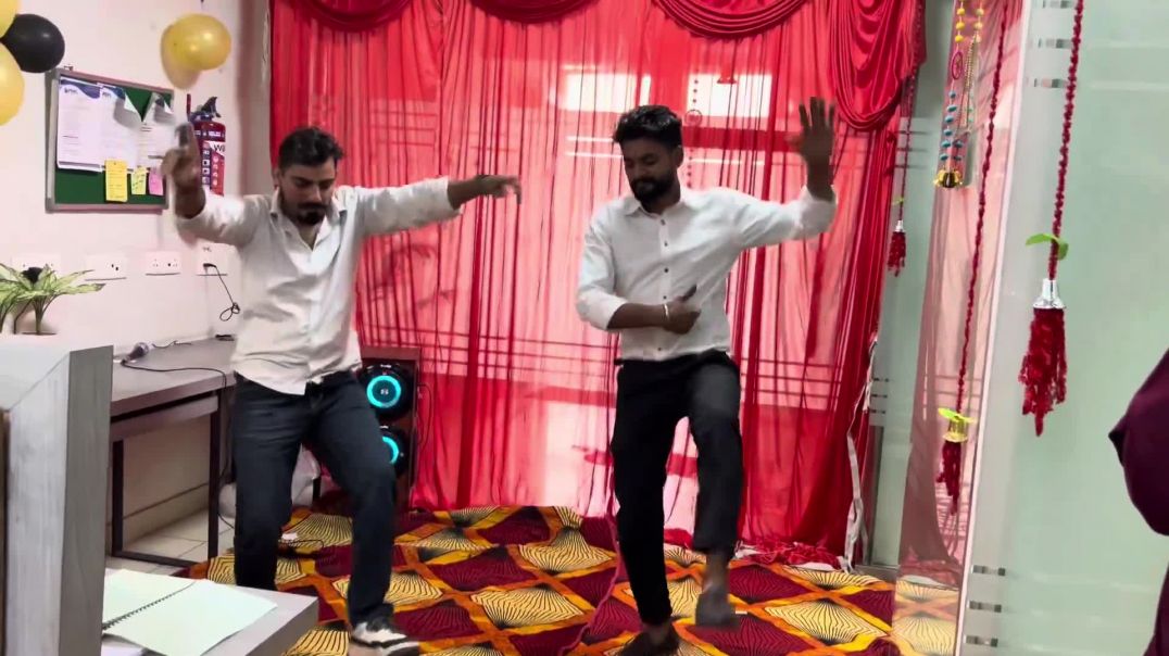 Diwali_festival_dance_Office_tranding_song_vijayvloghr11_1080P