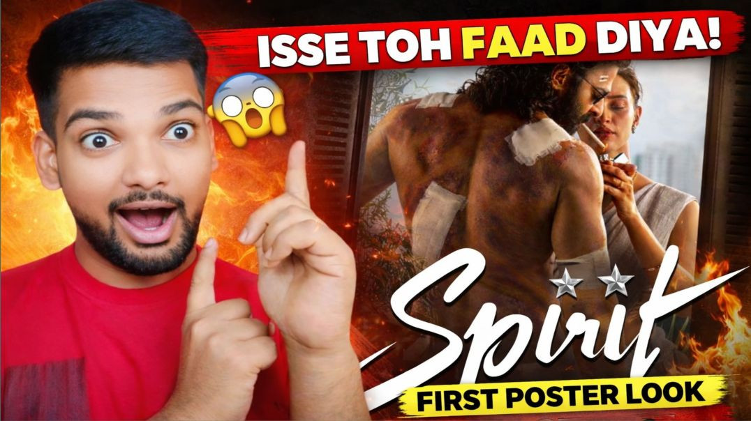 ⁣Spirit movie first look poster review | Prabhas | #pawansfreview