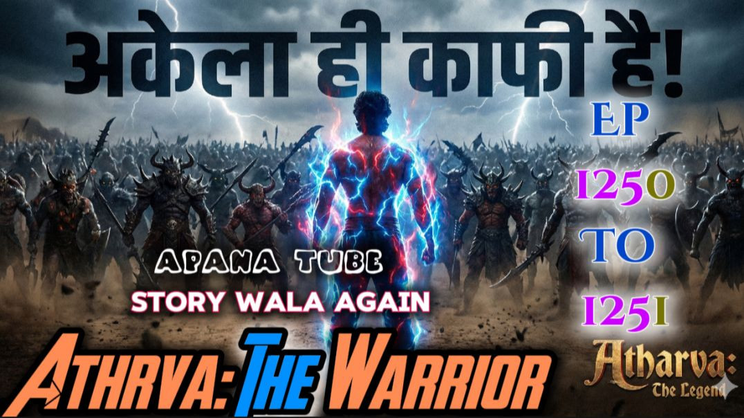 ⁣⁣👊⁣⁣⁣⁣⁣⁣⁣⁣Athrva: The Warrior | New Ep 1250 To 1251 | Hindi Audio Novel Story | @StoryWala