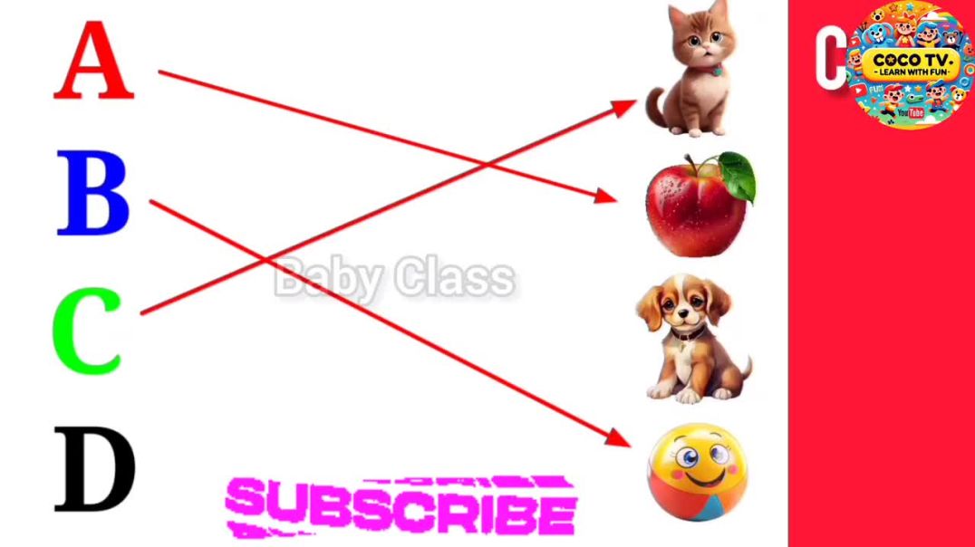 ⁣Phonics Song  with TWO Words in 3D-A For Aeroplane - ABC Alphabet Songs with Sounds- A- 7