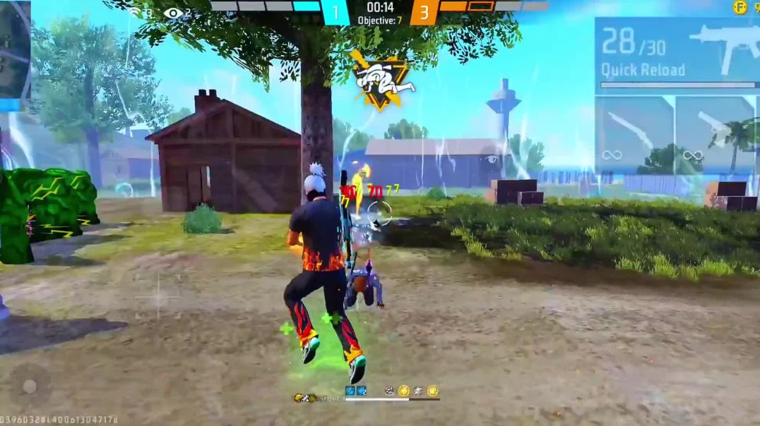 ⁣Free fire headshots king