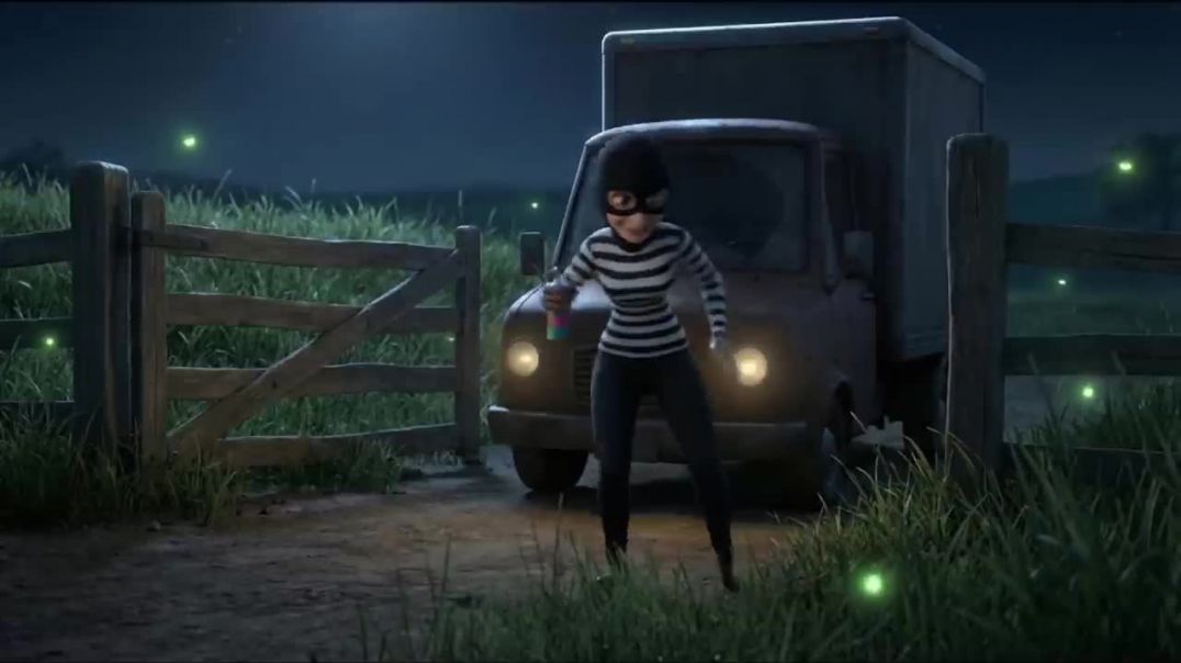 ⁣Thief in Old MacDonald_s Farm 😱 Steals All Animals_ 🐔🐷🐐 Clever Cat Saves the Day 🐱✨