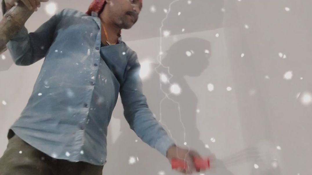 ⁣Roller se paint kaise hota hai