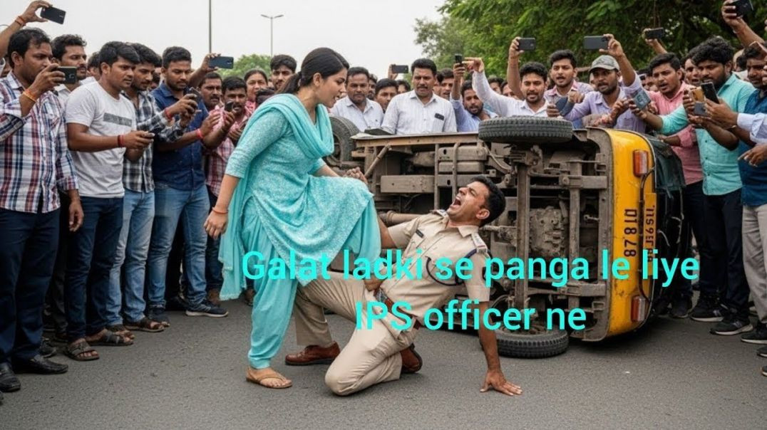 IPS_Officer_ko_Aam_Ladki_samajhna_mehenga_pada_Thanedar_ka_ghamand_toota_