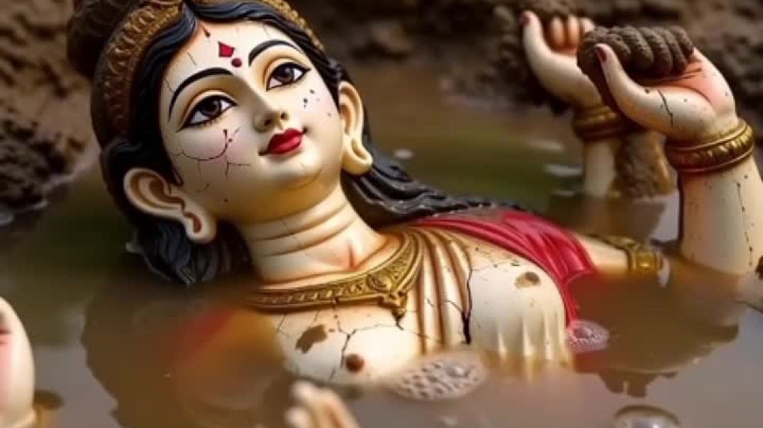⁣दुर्गा माता का विसर्जन ऐसे न करे
