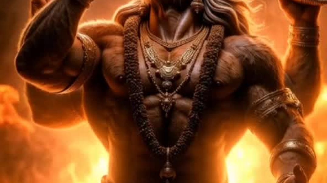 ⁣~ hanuman chalisa