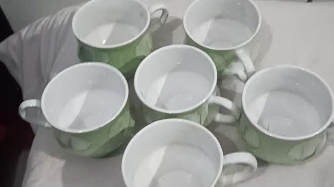 ⁣Online shopping video #teeset cup online shopping