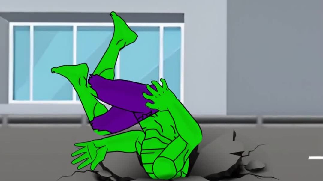 ⁣Hulk_Kicks_Spider_Man_off_the_building_Funny_Animation_The_Best_Laugh(1080p)