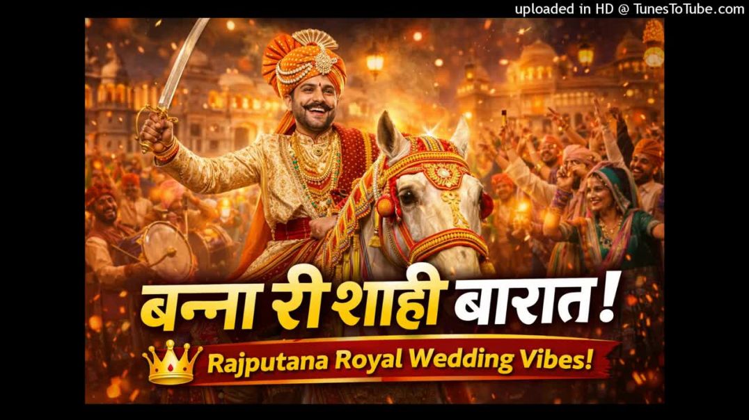 ⁣बन्ना री शाही बारात 👑 _ Banna Ri Shahi Baraat _ Rajasthani Wedding Song _ Royal Groom Dance _ Gaana