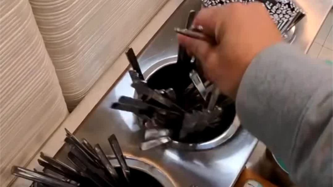 Korean Office Workers Lunch