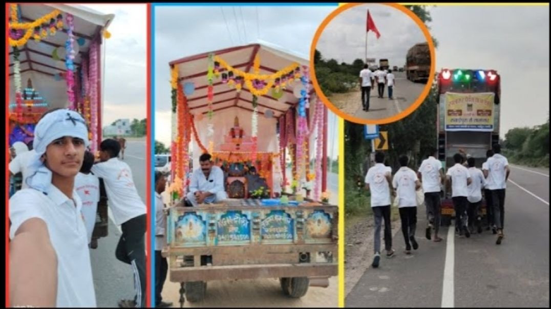 ⁣Salasar Balaji paidal yatra day 1