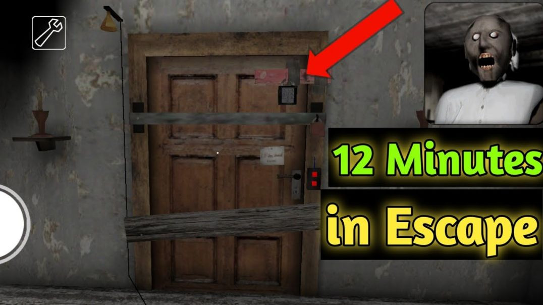 ⁣Granny Chapter 1 Door Escape in 12 minutes - Horror Android Game Play