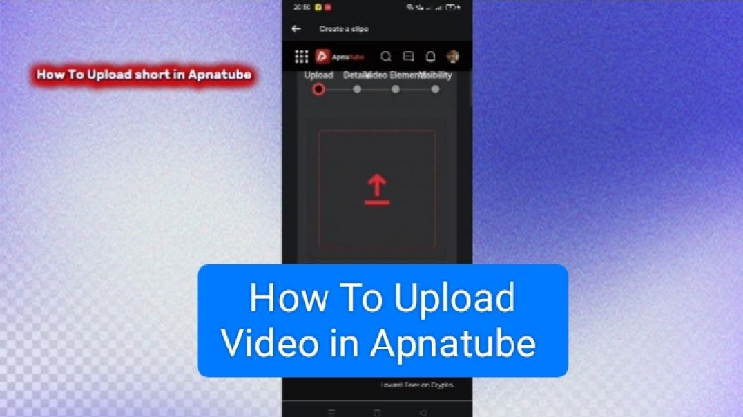 ⁣How To Upload Video in Apnatube