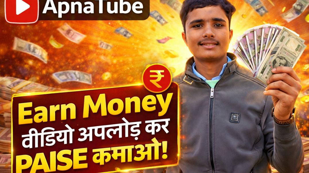 ⁣Apna Tube Sharing Video Mobile Android Application (User Earn Money To Upload Video On ApnaTube App)