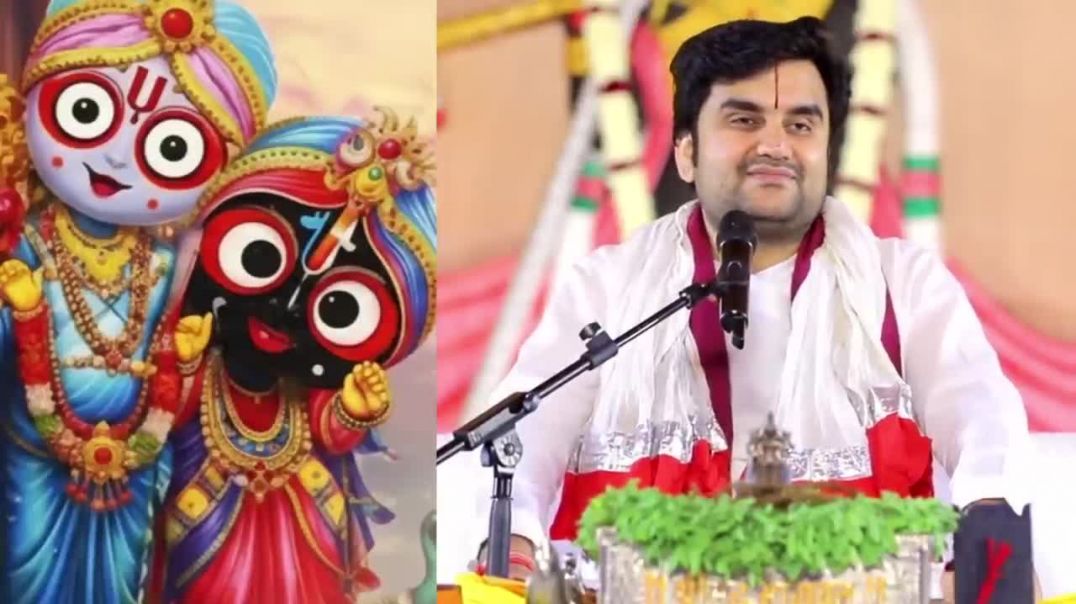 जगन्नाथ जी का कटहल चोरी लीला _ sri indresh ji maharaj ke Bhagwat Katha _(720P_HD)