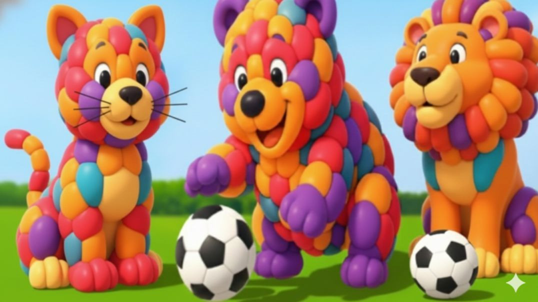 ⁣The mascot vibrato assistent funnyy animals