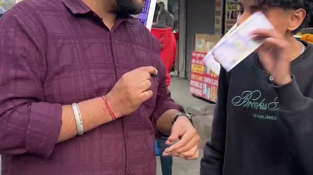 ⁣In 100 ₹ Eat 5 Item Win 2X money shorts challenge 😱😱