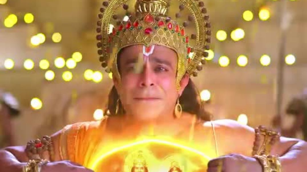 ⁣15M views  144K reactions  हनुमान जी ने हृदय चिर दिखया सिया राम बस्ते हैं मे 2  Ramayan Reloaded_202