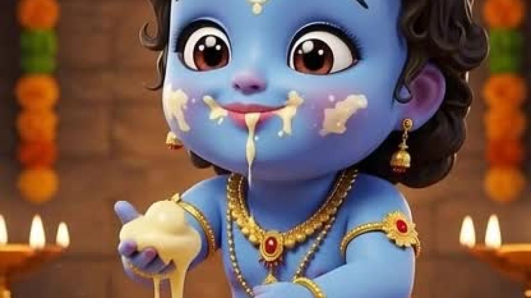 ⁣Krishna ji #viral #trendig