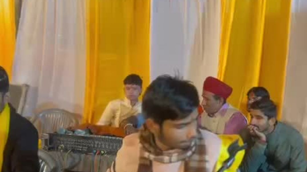 ⁣Live performance in Rajsamand