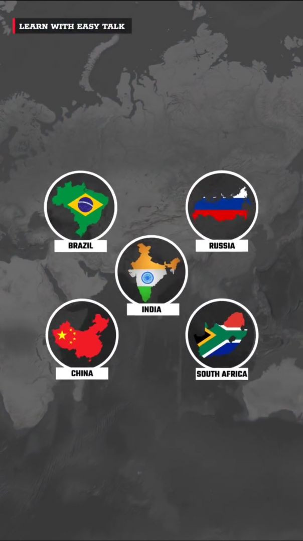 🌍 BRICS Nations Explained | Brazil 🇧🇷 Russia 🇷🇺 India 🇮🇳 China 🇨🇳 South Africa 🇿🇦