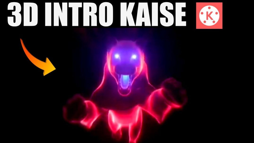 ⁣Tiger intro kaise banaye kinemaster se !! Running Tiger intro kaise banaye