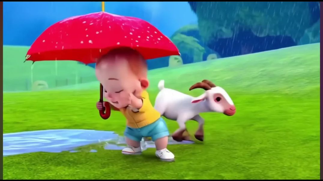 ⁣Rain Rain go away and kids song /Cartoon nick #apnatube #cartoon #children #rain #home
