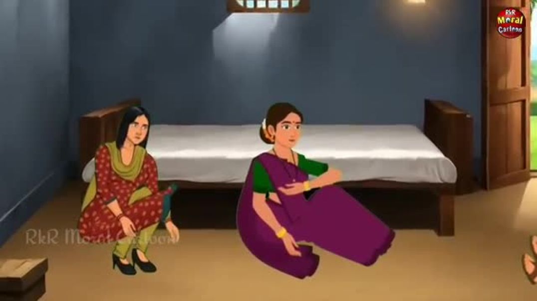 ⁣दो बहनों का ससुराल _ Hindi Kahani _ Moral Stories _ Cartoon Story _ Hindi Kahaniya _ Hindi Story(360