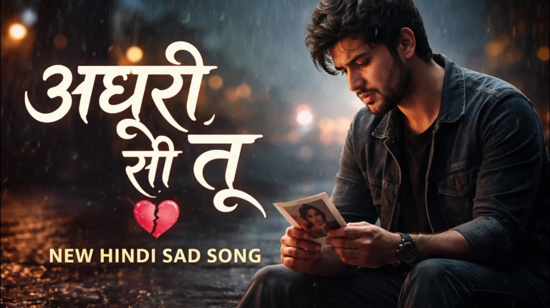 ⁣Adhoori Si Tu 💔 | New Hindi Sad Song 2026 | Emotional Bollywood Love Song | Heart Touching