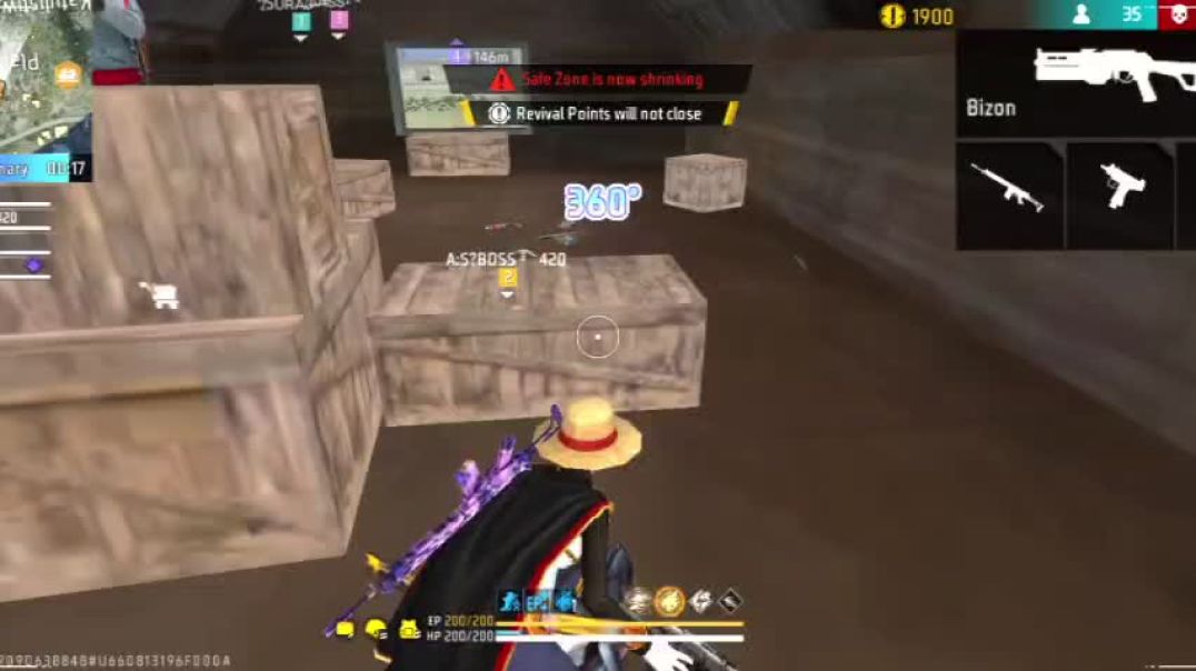 ⁣Free Fire Gaming video