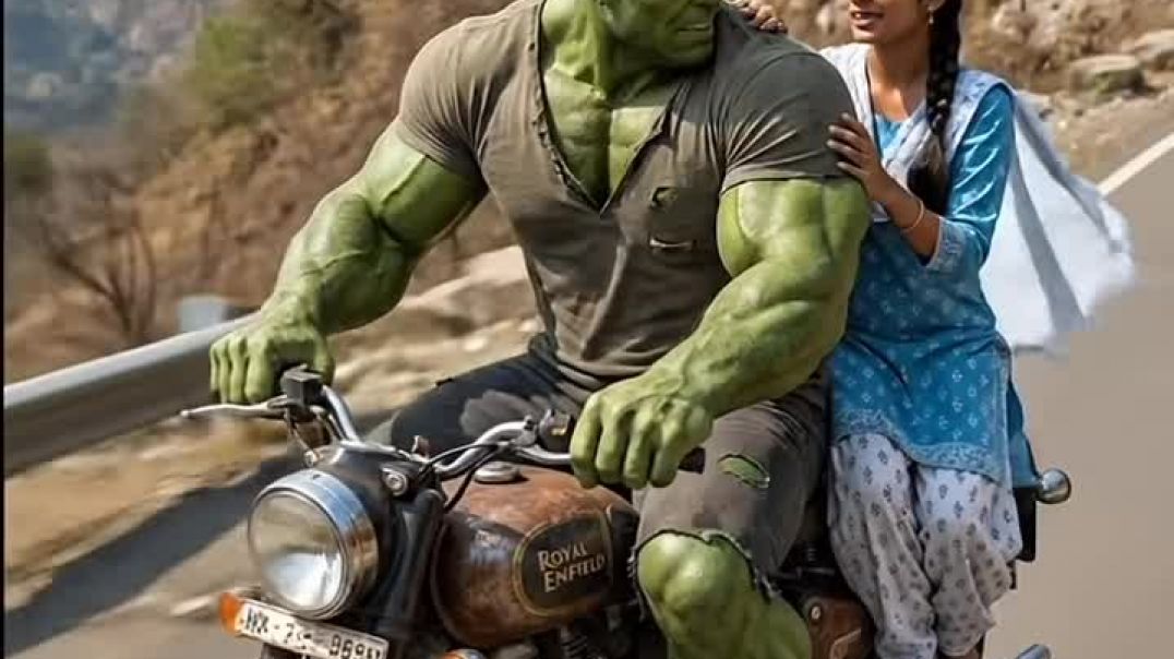 ⁣हल्क की बहन को स्कूटी चाहिए थी 🥰 __ HULK __ _hulk _short _trending(720P_HD)