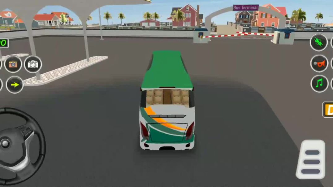 ⁣Tourist bus Video Gaming