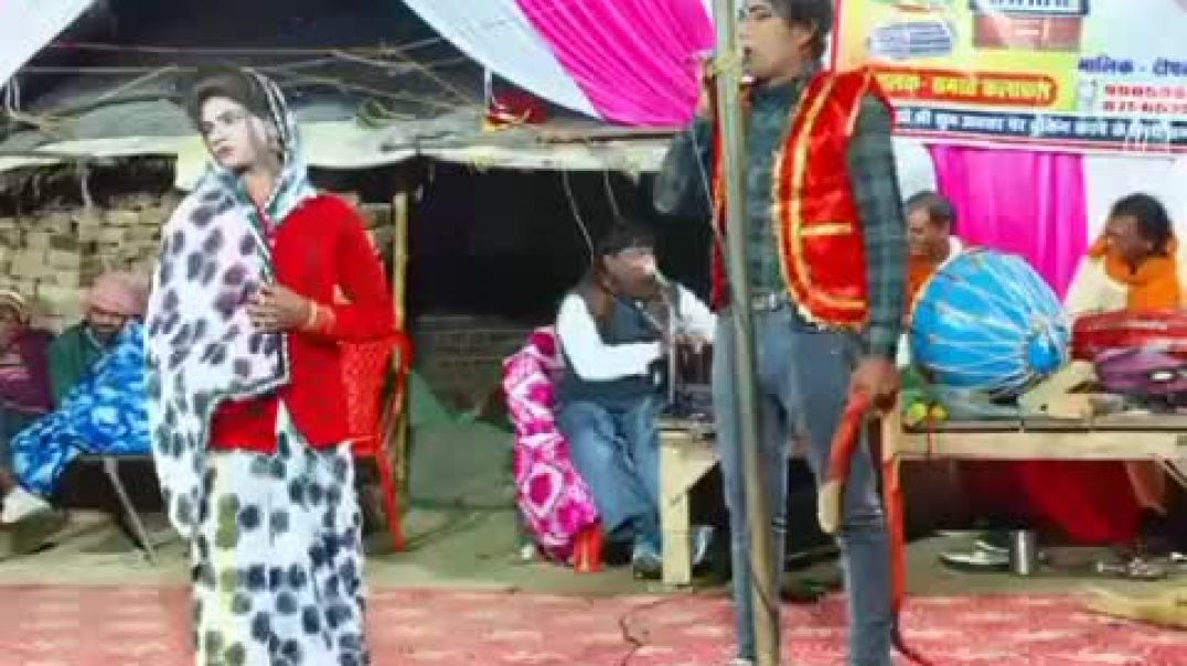 ⁣Comedy nights king Deepak Kumar khajuran nach