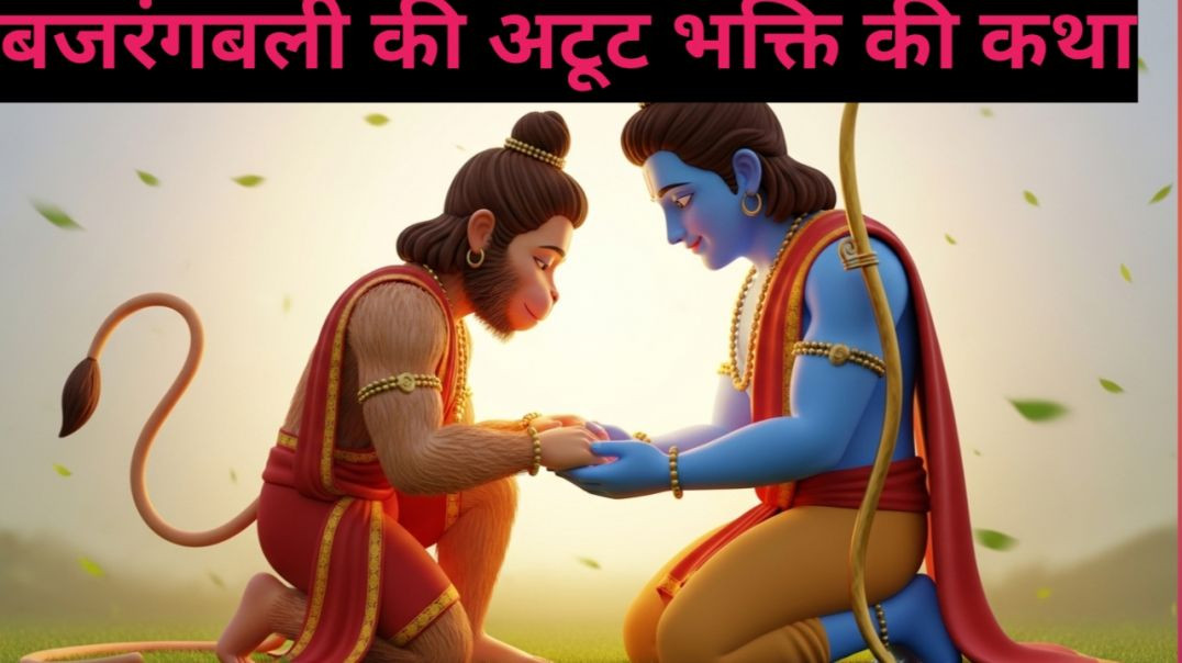 ⁣बजरंगबली की अटूट भक्ति की कथा
