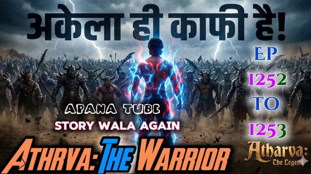 ⁣⁣👊⁣⁣⁣⁣⁣⁣⁣⁣Athrva: The Warrior | New Ep 1252 To 1253 | Hindi Audio Novel Story | @StoryWala