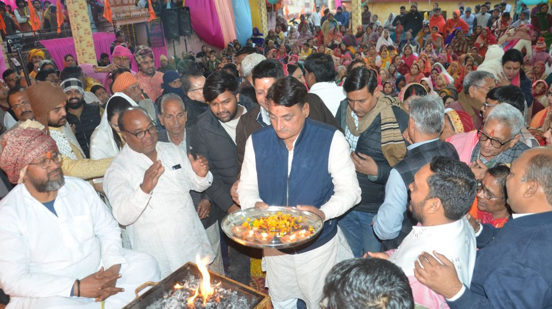 ⁣सीकर में सवा लाख हनुमान चालीसा पाठ का भव्य शुभारंभ, दो दिन तक गूंजेगा भक्तिरस