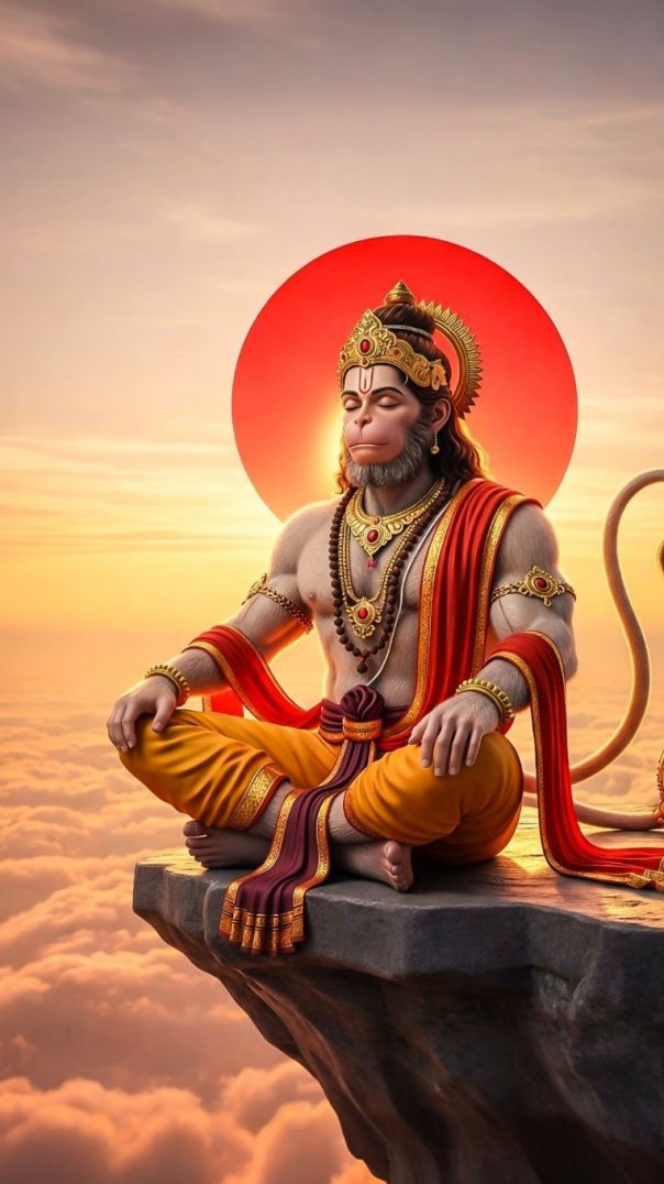 Hanuman ji ka birthday 💗💗📿