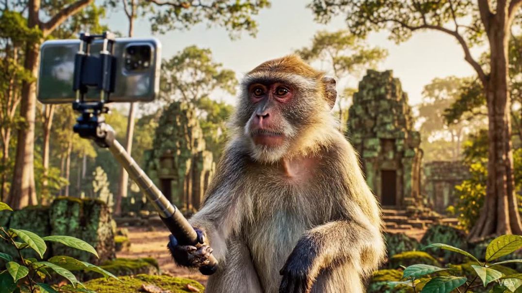 ⁣Monkey Baba Gyan Pravachan Video