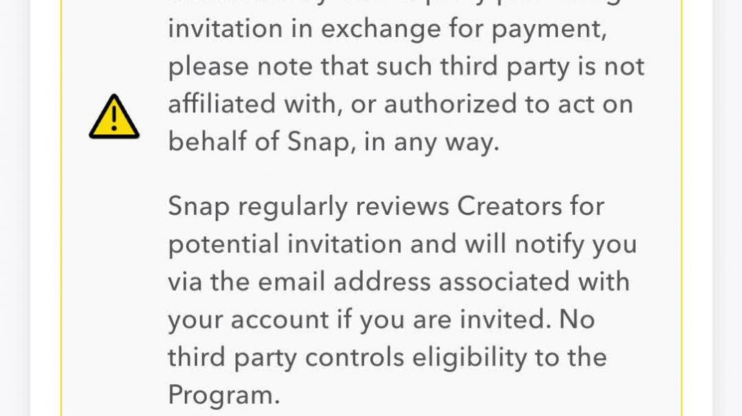 ⁣Snapchat monetization 2026