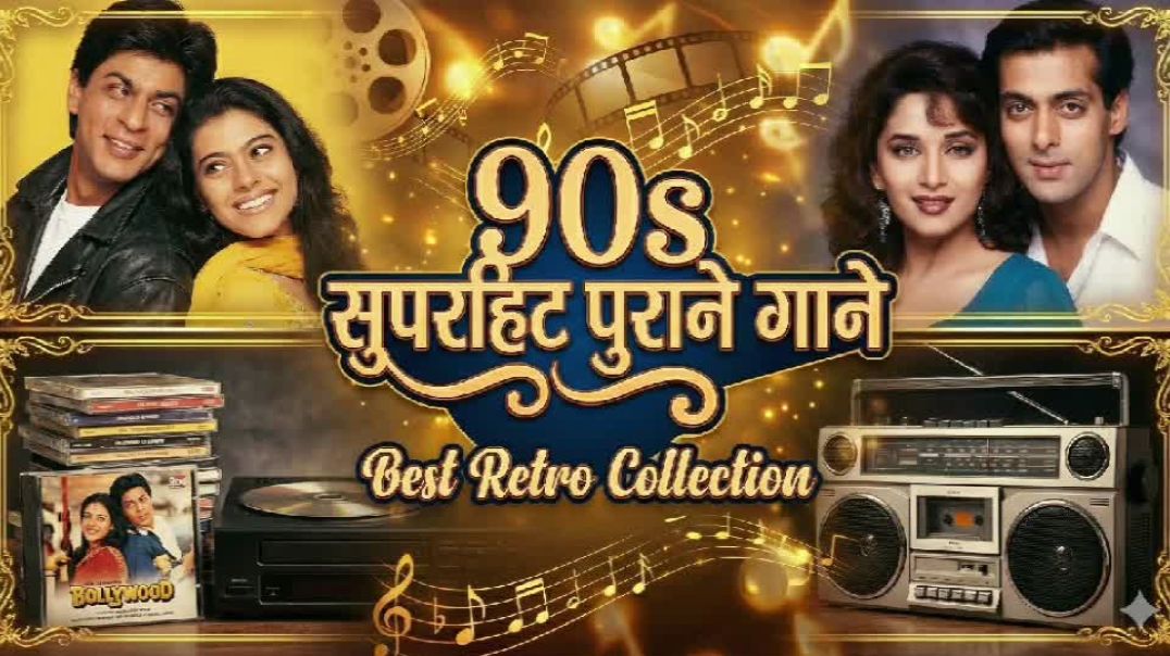⁣सुपरहिट 90's हिंदी गाने |Audio Jukebox |Evergreen Romantic Hits | 90's Hindi SongsCollecti