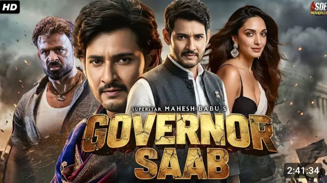 ⁣Governor Saab – Mahesh Babu South Indian Full Action Movie (Hindi Dubbed)