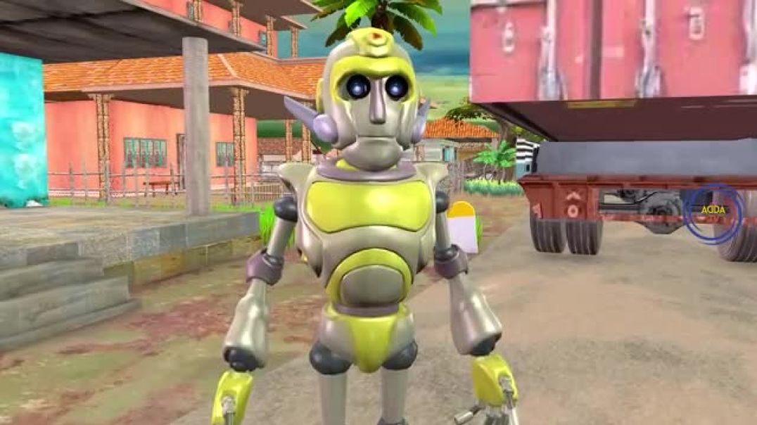 ⁣Agriculture With Robot Farming Smart Farmer Ka Indian Jugaad Village Comedy Hindi Kahaniya. Please S