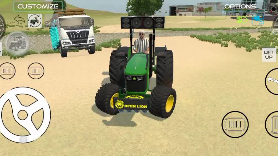 ⁣Indian track and tracker loading gaming video