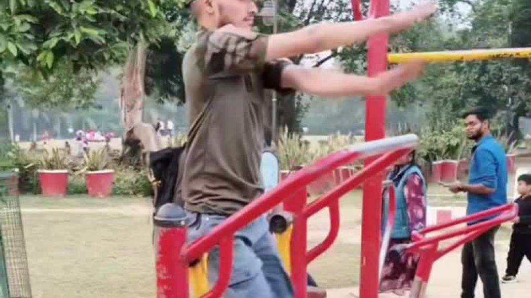 ⁣यह एक्सरसाइज किसने की