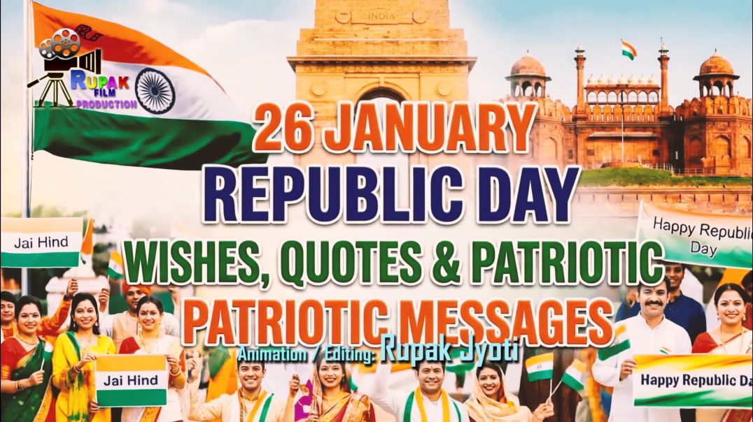 ⁣26 जनवरी गणतंत्र दिवस Republic Day Special Songs 2026, Patriotic Song, Created by Rupak Jyoti