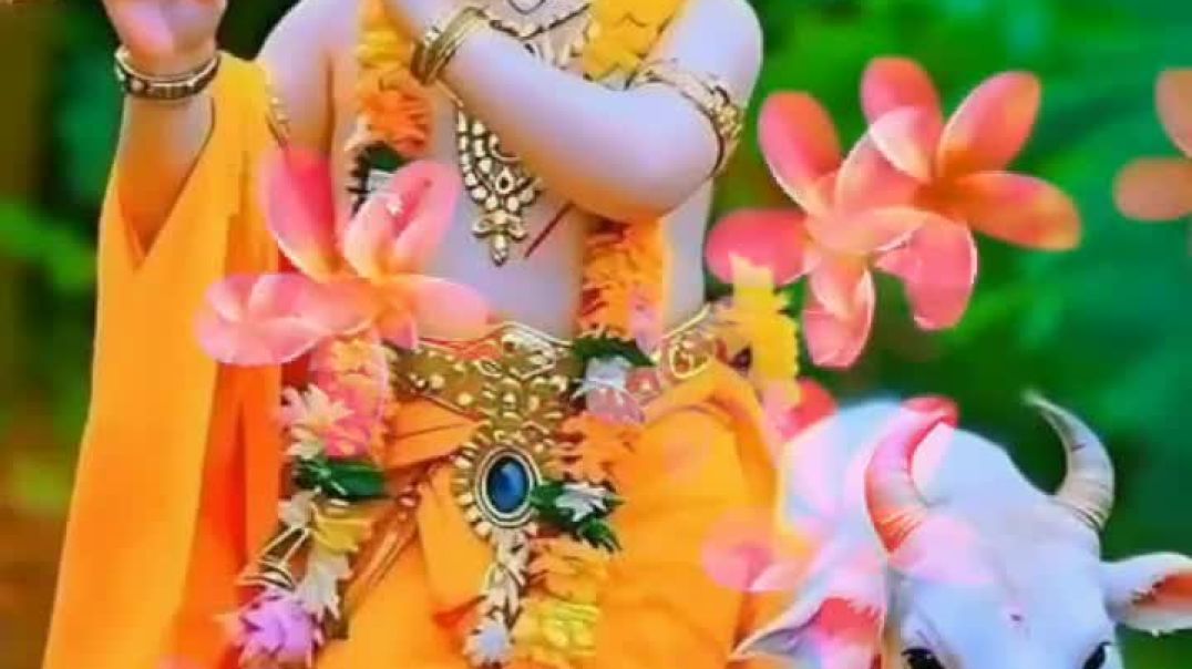 ⁣Jai shree Krishna