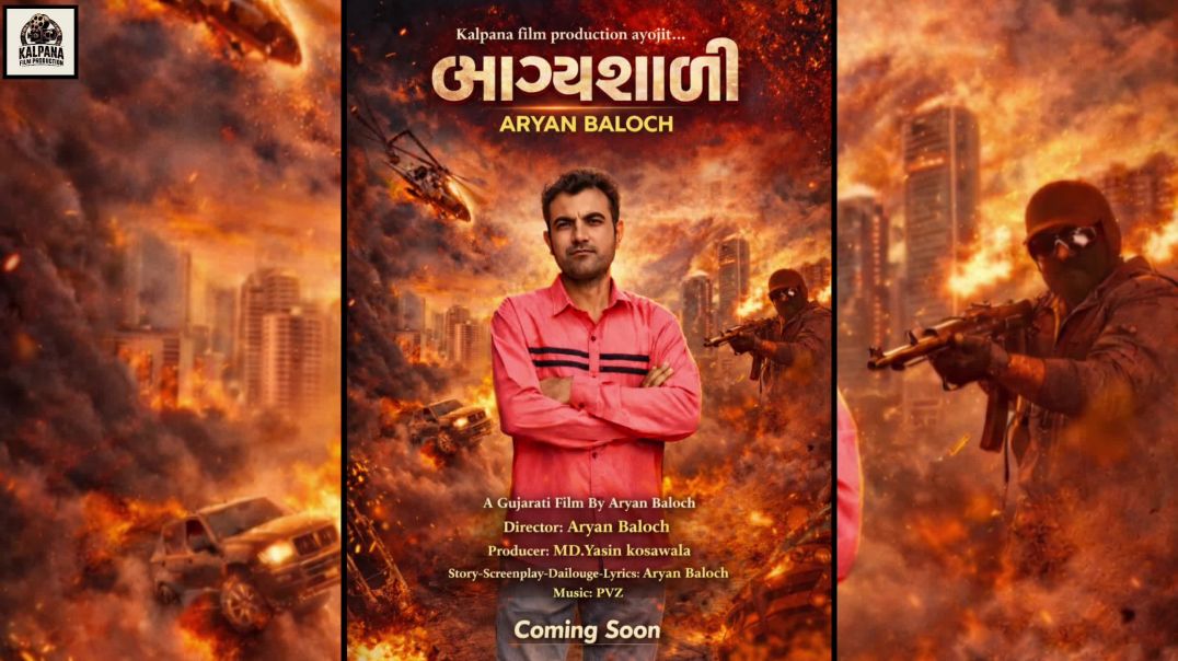 ⁣New Gujarati Film Update Bhagyashali Gujarati Film By Aryan Baloch Kalpana Film Production