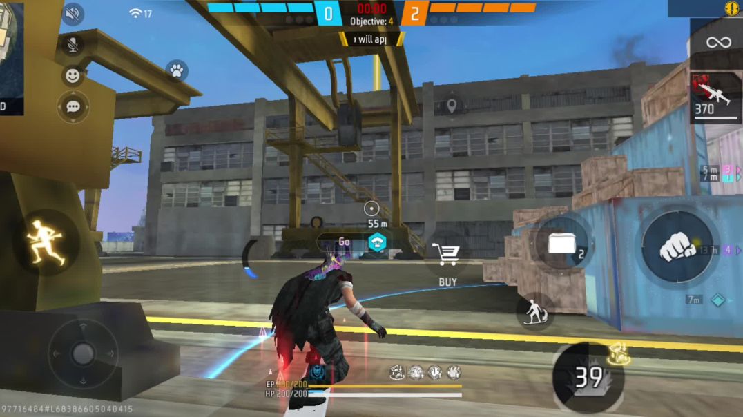 ⁣10 kill in free fire cs rank