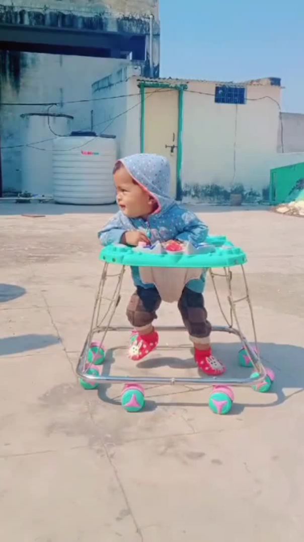 Cute baby doll baby video